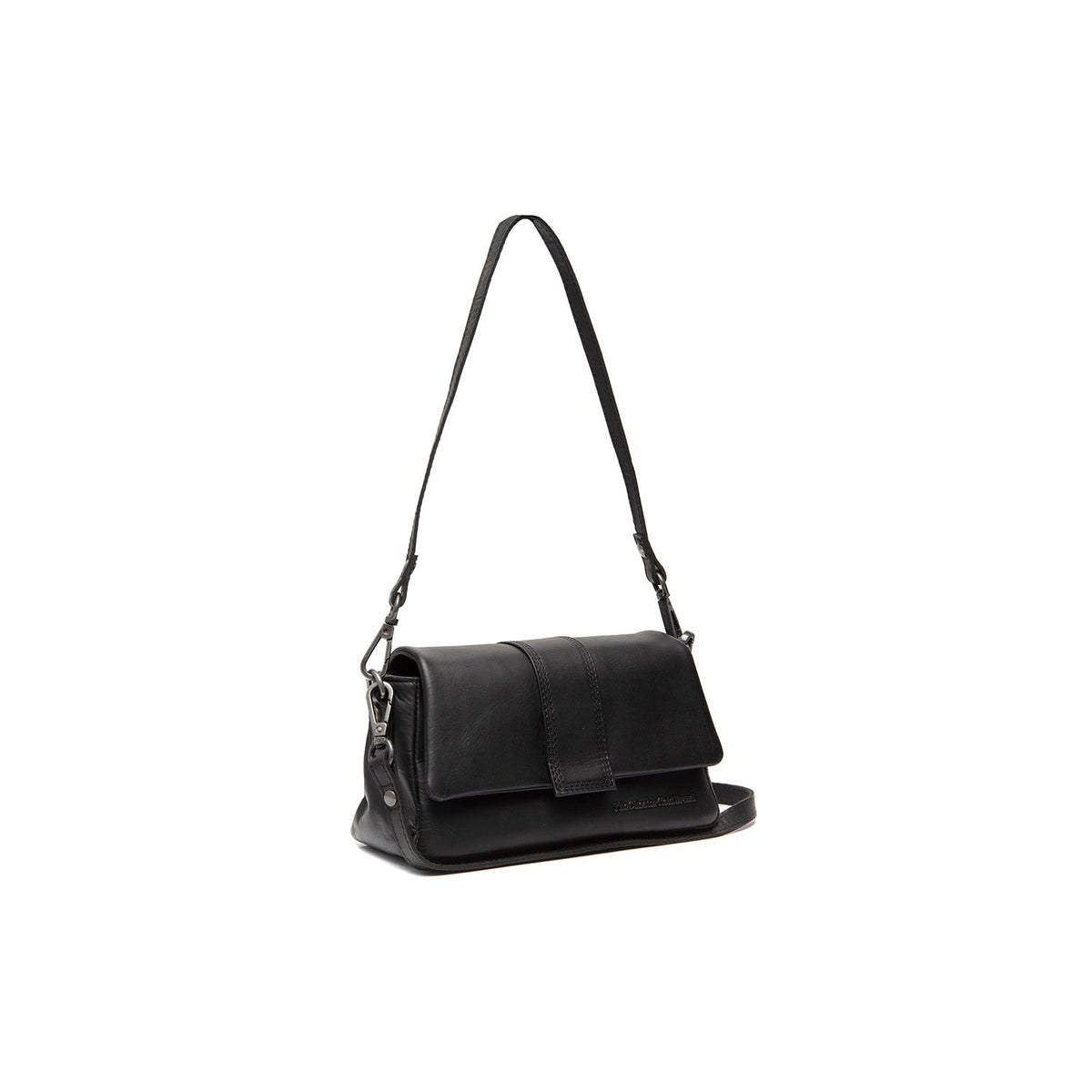 
Clifden Vollnarbenleder-Schultertasche aus klassischem 100% Vollnarbenleder - Full Exterior Vorderansicht & maßgeschneiderte Silhouette | Online Kaufen