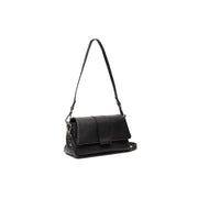
Clifden Vollnarbenleder-Schultertasche aus klassischem 100% Vollnarbenleder - Full Exterior Vorderansicht & maßgeschneiderte Silhouette | Online Kaufen