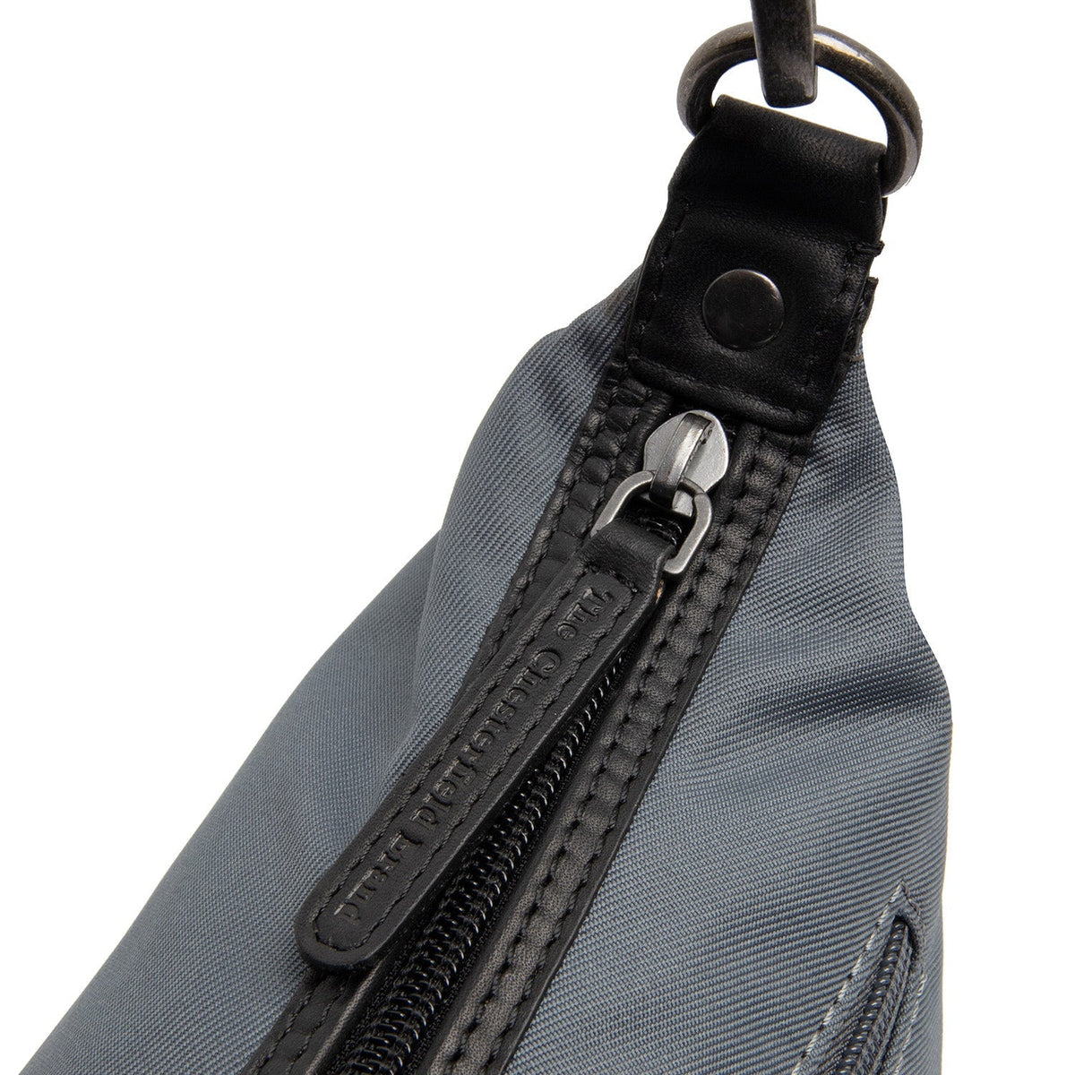 Classic 100% Full-Grain leather Bag - Rear Perspective Showing Reinforced Leather Straps &amp; Stitching