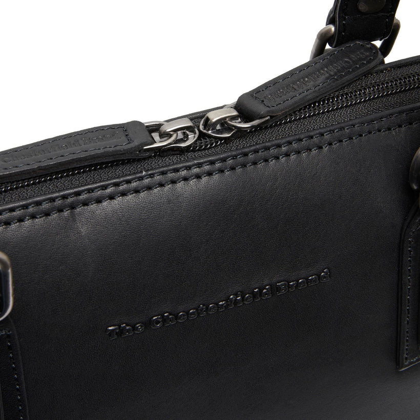 Viamonte Full-Grain Leather Shoulder Bag für Damen