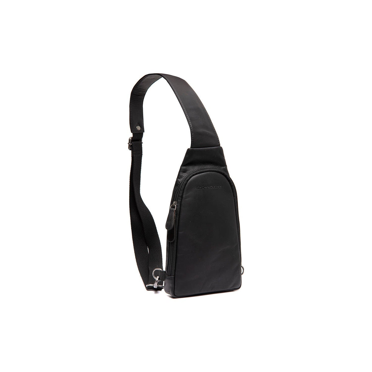 Leather Sling Bag Bowey für Damen in Classic 100% Full-Grain Leather - Full Exterior Front Profile View | Online Kaufen