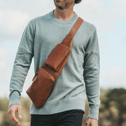 Leather Sling Bag Logan für Damen – Zusätzliche Produktansicht 2