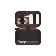 Tailored Rib Cuffs &amp; Hem Craftsmanship Construction Detail on Leather Tech-Organizer Ardan für Damen