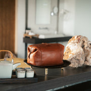 Biassa Full-Grain Leather Toiletry Bag für Damen – Zusätzliche Produktansicht 3