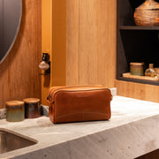 Stefan Full-Grain Leather Toiletry Bag für Damen – Zusätzliche Produktansicht 2