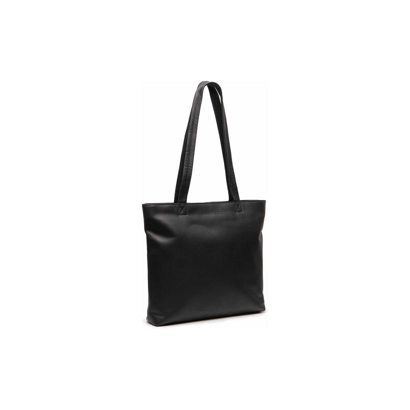 Alveron Full-Grain Leather Tote Bag in Classic 100% Full-Grain Leather - Full Exterior Front Profile View | Buy Online