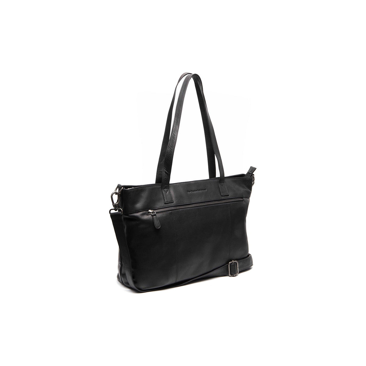 
Osira Vollnarbenleder-Shopper aus klassischem 100% Vollnarbenleder - Full Exterior Vorderansicht & maßgeschneiderte Silhouette | Online Kaufen