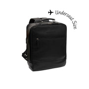 Jamaica Full-Grain Leather Travel Backpack für Damen in Classic 100% Full-Grain Leather - Full Exterior Front Profile View | Online Kaufen