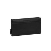 Halle Full-Grain Ledergeldbörse für Damen in Classic 100% Full-Grain Leather - Full Exterior Front Profile View | Online Kaufen