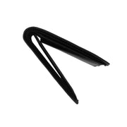 Harlem Full-Grain Ledergeldbörse für Herren - Structured Side Profile Showing Gusset Depth &amp; Expansion Capacity