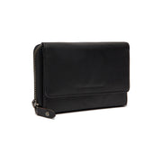 Rhodos Full-Grain Ledergeldbörse für Damen in Classic 100% Full-Grain Leather - Full Exterior Front Profile View | Online Kaufen