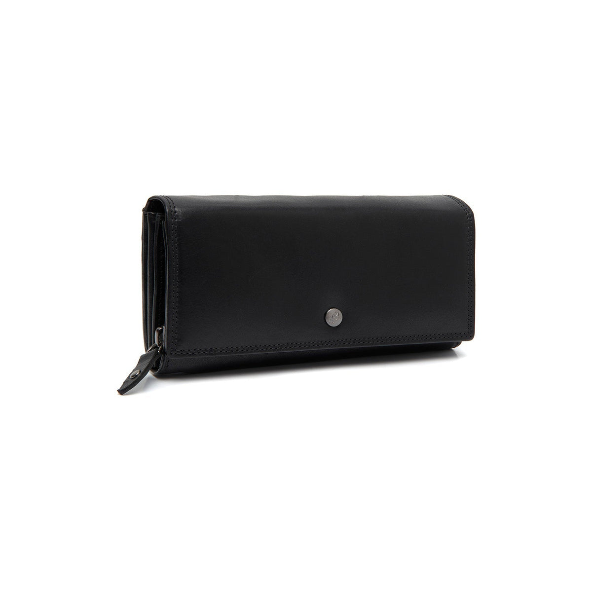 Rivalto Full-Grain Ledergeldbörse für Damen in Classic 100% Full-Grain Leather - Full Exterior Front Profile View | Online Kaufen