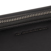 
Classic 100% Full-Grain leather Wallet - Rückansicht mit verstärkten Lederträgern & handwerklichen Nähten