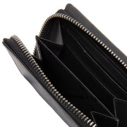 
Classic 100% Full-Grain leather Wallet - Rückansicht mit verstärkten Lederträgern & handwerklichen Nähten