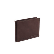 100% Full-Grain Wax Pull-Up 100% Full-Grain Leather Grain Texture & Handcrafted Patina Detail