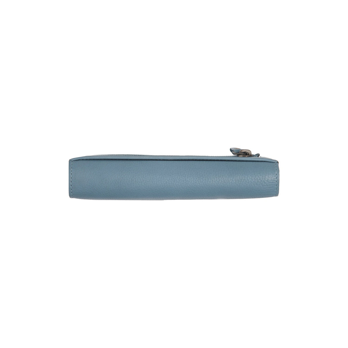 
Sky Blue Leather Wallet Valetta, detail view 1