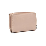 100% Full-Grain Wax Pull-Up 100% Full-Grain Leather Grain Texture &amp; Handcrafted Patina Detail