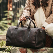 Perth Full-Grain Leather Weekender Bag für Damen – Zusätzliche Produktansicht 2