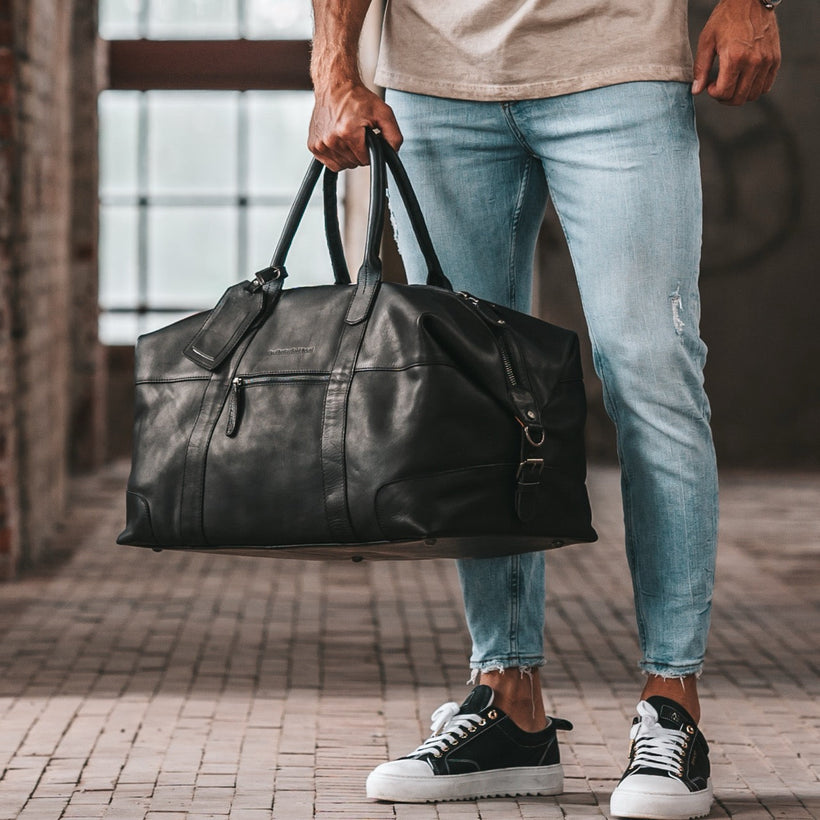 Portsmouth II Full-Grain Leather Weekender Bag für Damen