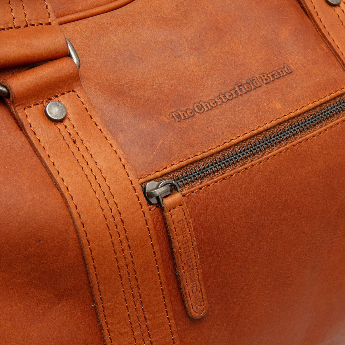 Volenza Full-Grain Leather Weekender Bag für Damen – Zusätzliche Produktansicht 3