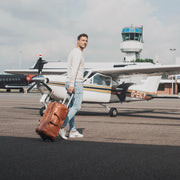 Leather Weekender Trolley Jayven für Damen – Zusätzliche Produktansicht 3