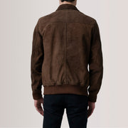 
Lester Braun Suede Leder-Bomberjacke für Herren – alternate product view 5