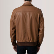 
Lester Braun Suede Leder-Bomberjacke für Herren – alternate product view 5