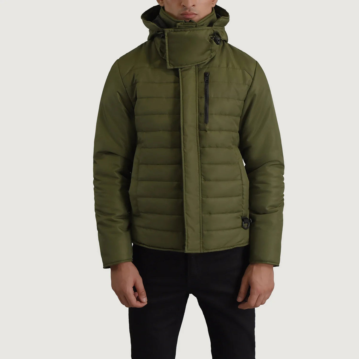 
Innenansicht Showing Quilted Viscose Lining & Zwei funktionale Innentaschen