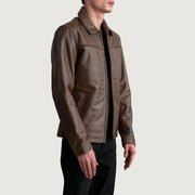 Mystical Lederjacke für Herren – Zusätzliche Produktansicht 2
