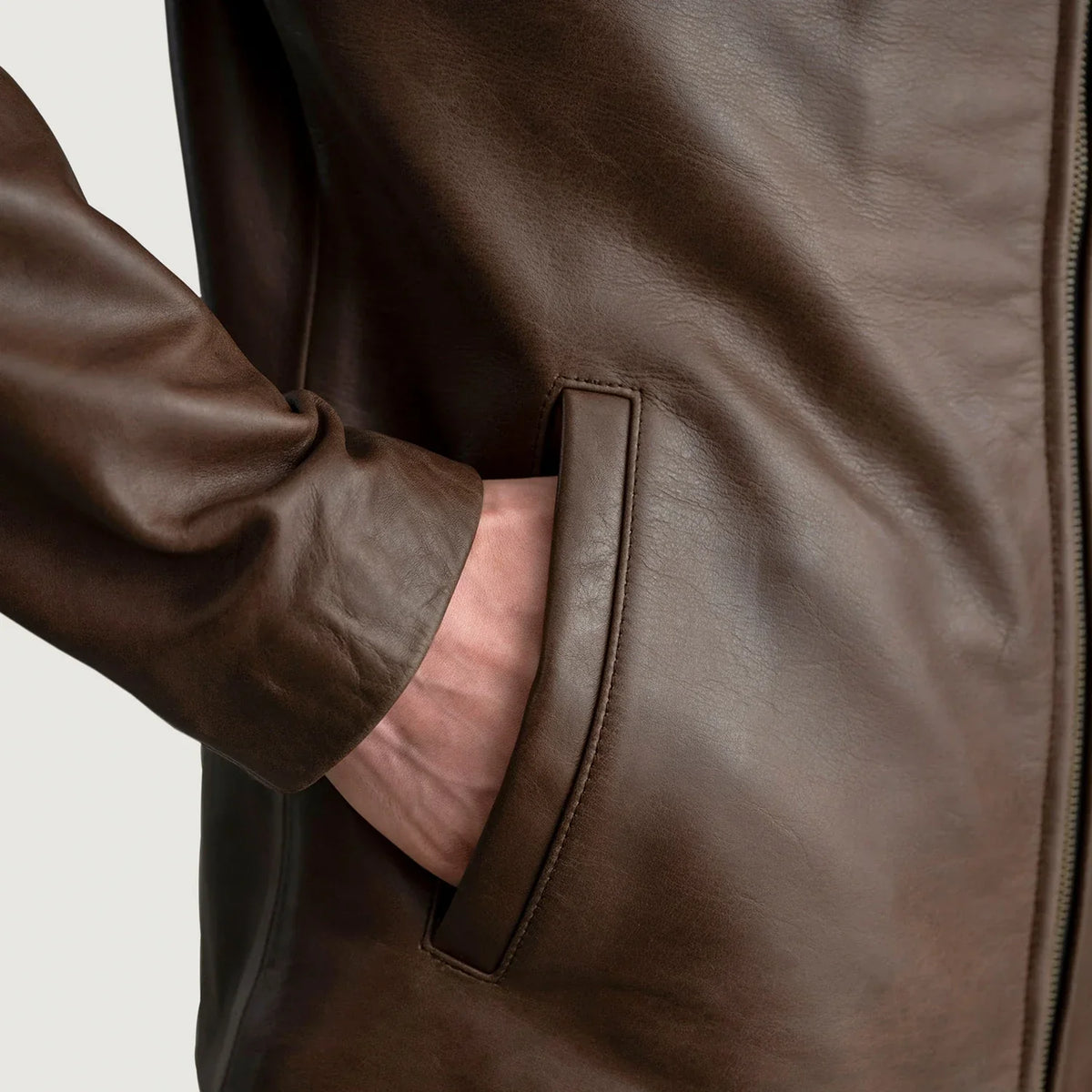 Mystical Lederjacke für Herren – Zusätzliche Produktansicht 5