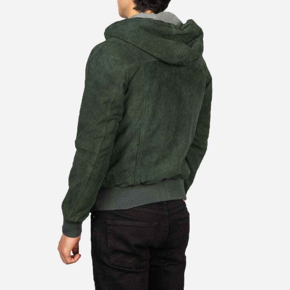 Nintenzo Leder-Bomberjacke für Herren – Zusätzliche Produktansicht 5