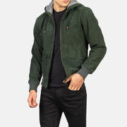 Nintenzo Leder-Bomberjacke für Herren – Zusätzliche Produktansicht 6