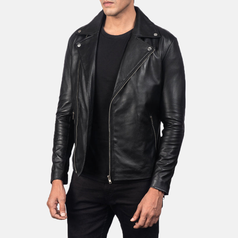 Noah Leder-Bikerjacke für Herren