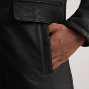 Innenansicht Showing Fully faux fur lined &amp; Zwei Innentaschen