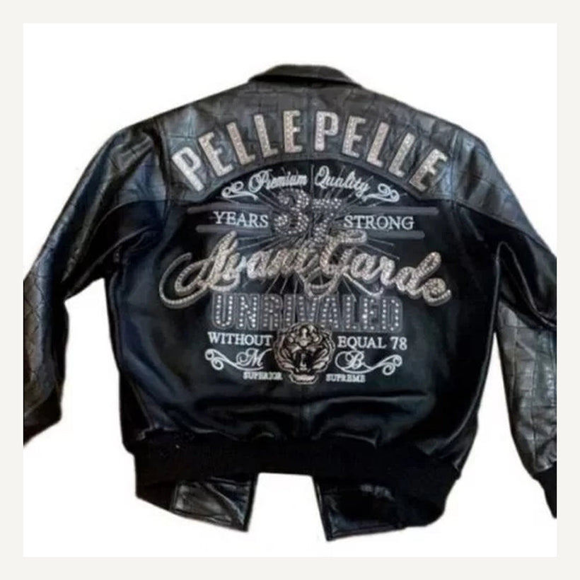 Plush Puff Lederjacke für Damen