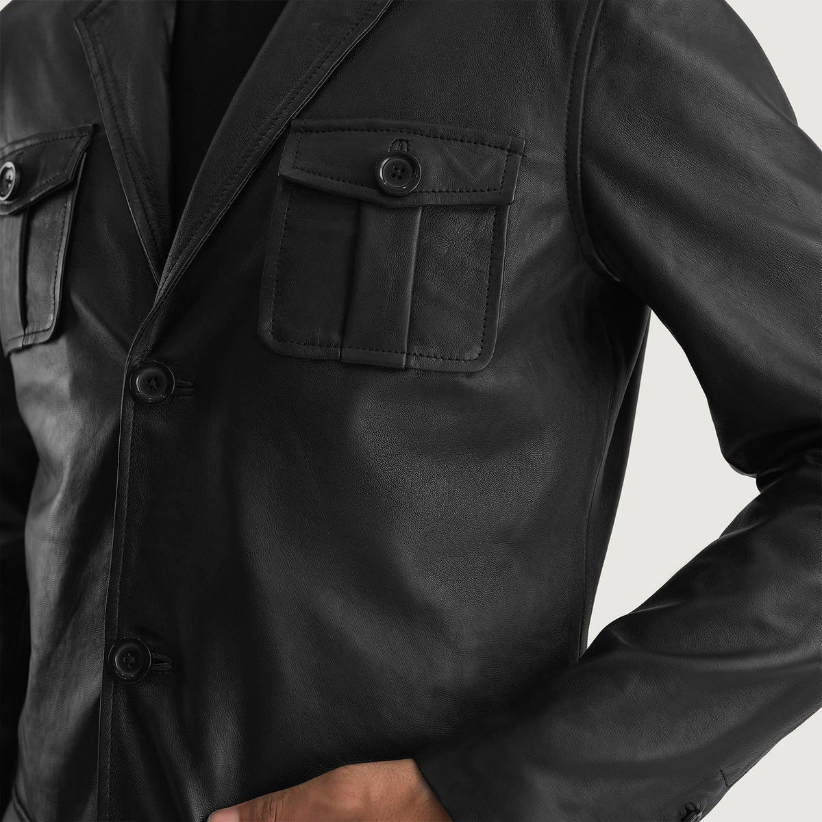 Innenansicht Showing Quilted Polyester Lining &amp; Zwei Innentaschen