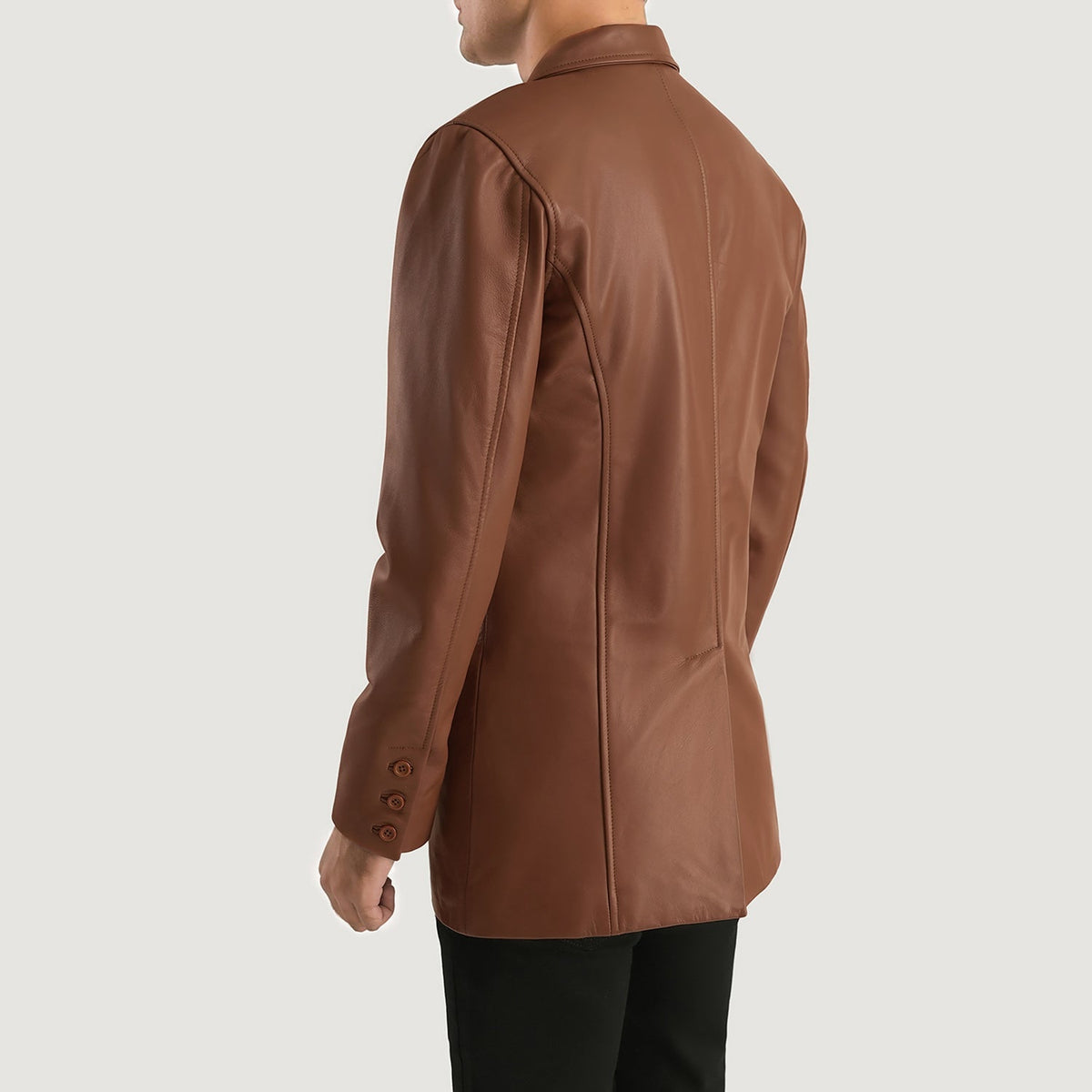 Ray Cutler Lederjacke für Herren – Zusätzliche Produktansicht 5