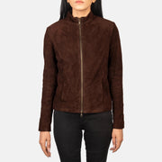 Rumella Leder-Bikerjacke für Damen – Zusätzliche Produktansicht 4