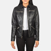 Tomachi Rot Lederjacke für Damen – Zusätzliche Produktansicht 1