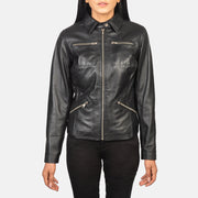 Tomachi Rot Lederjacke für Damen – Zusätzliche Produktansicht 4