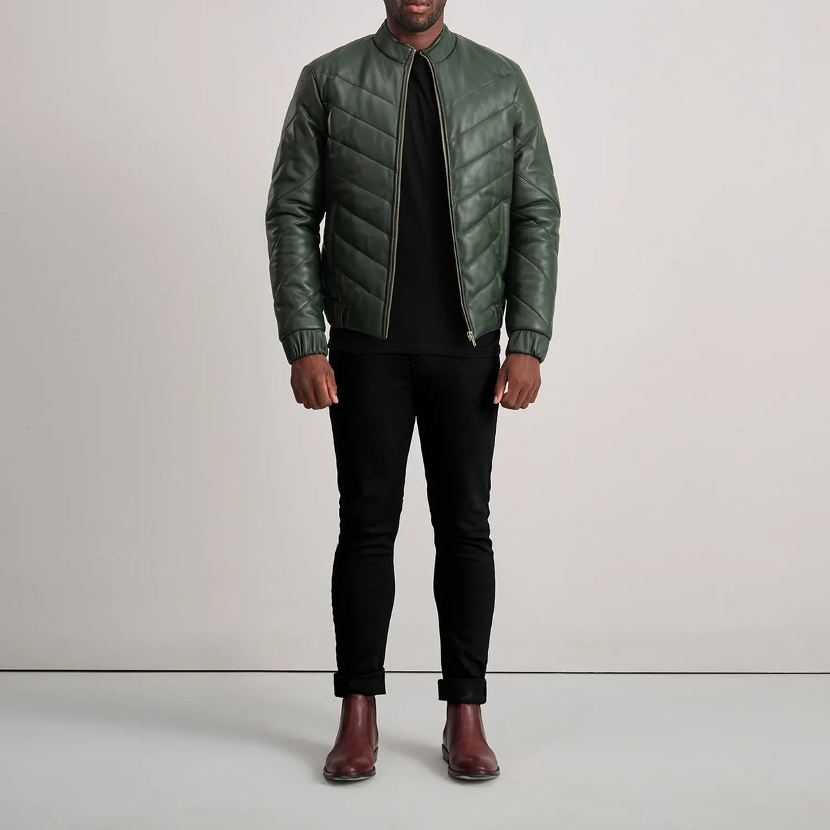 Travis Lederjacke für Herren – Zusätzliche Produktansicht 3