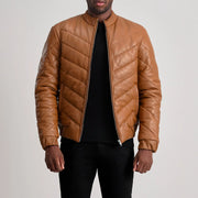 Travis Lederjacke für Herren – Zusätzliche Produktansicht 1