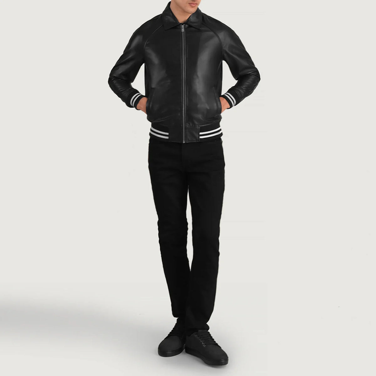 
Walton Varsity Lederjacke für Herren – alternate product view 3