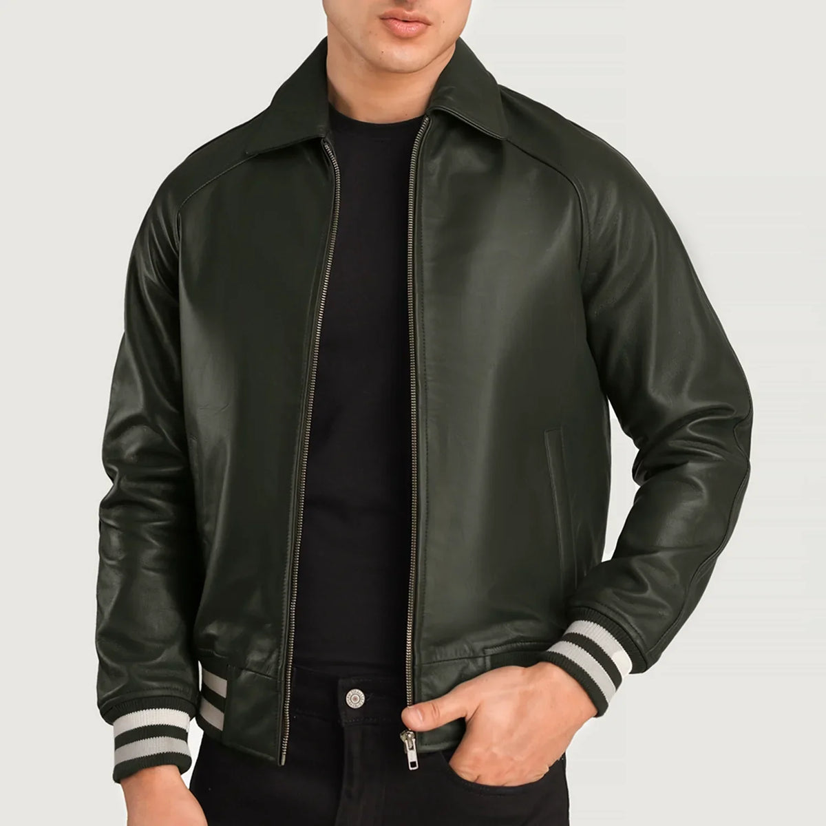 
Walton Varsity Lederjacke für Herren – alternate product view 3