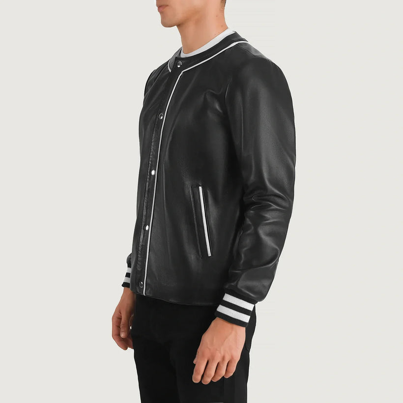 Willis Varsity Lederjacke für Herren
