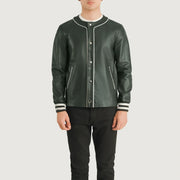 Willis Varsity Lederjacke für Herren – Zusätzliche Produktansicht 4