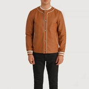 Willis Varsity Lederjacke für Herren – Zusätzliche Produktansicht 4