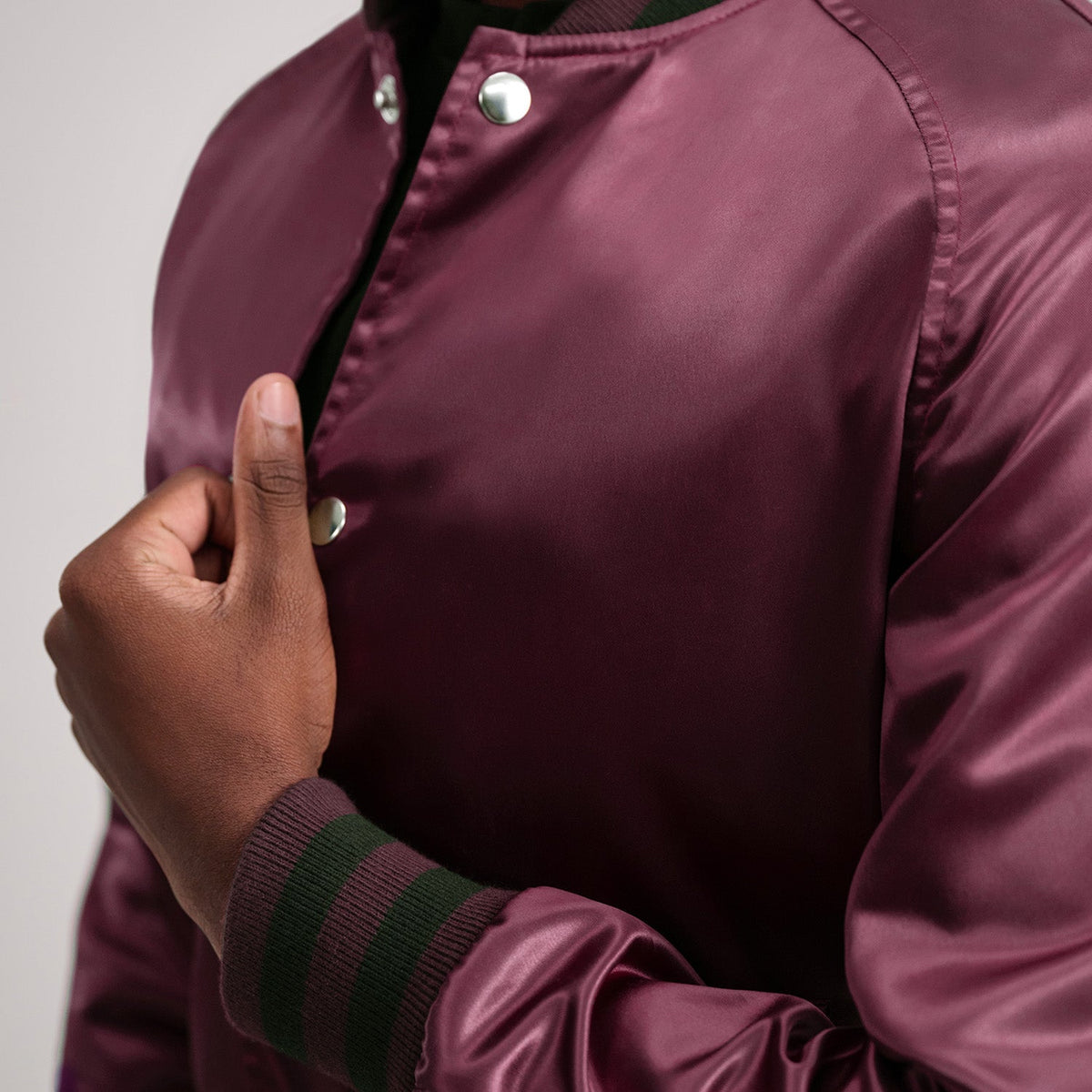 Innenansicht Showing Quilted Polyester Lining &amp; Zwei Innentaschen
