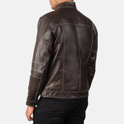 Youngster Leder-Bikerjacke für Herren – Zusätzliche Produktansicht 5