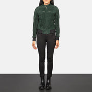 
Zenna Leder-Bomberjacke für Damen – alternate product view 3